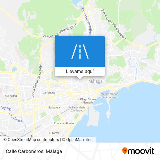 Mapa Calle Carboneros