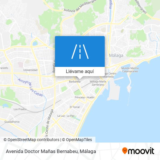 Mapa Avenida Doctor Mañas Bernabeu