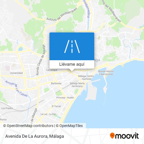 Mapa Avenida De La Aurora