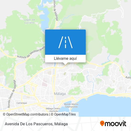 Mapa Avenida De Los Pascueros