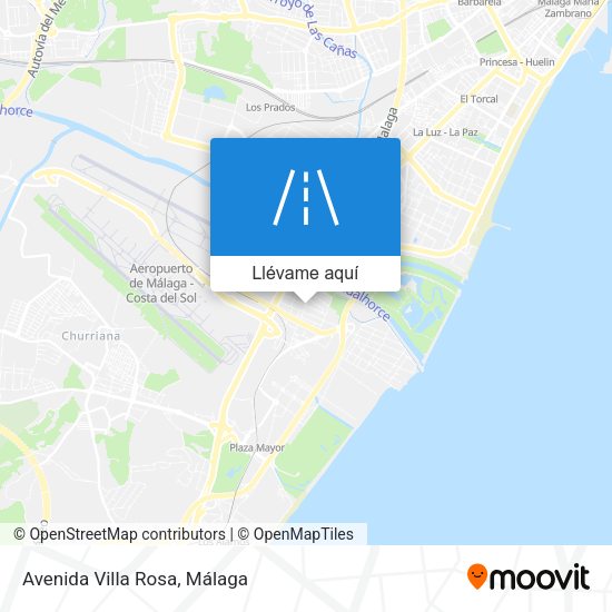 Mapa Avenida Villa Rosa