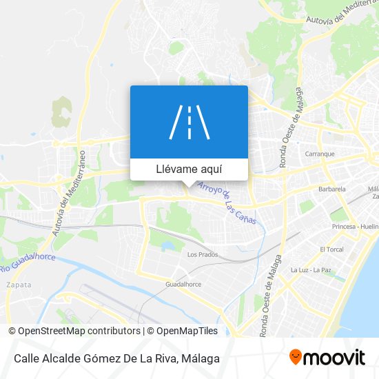 Mapa Calle Alcalde Gómez De La Riva