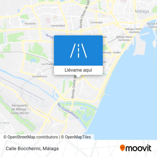 Mapa Calle Boccherini