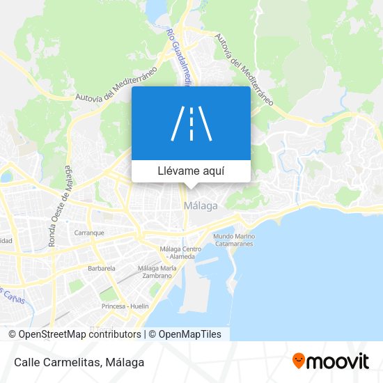 Mapa Calle Carmelitas