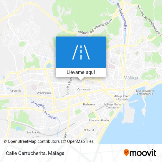 Mapa Calle Cartucherita