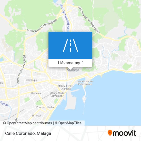Mapa Calle Coronado