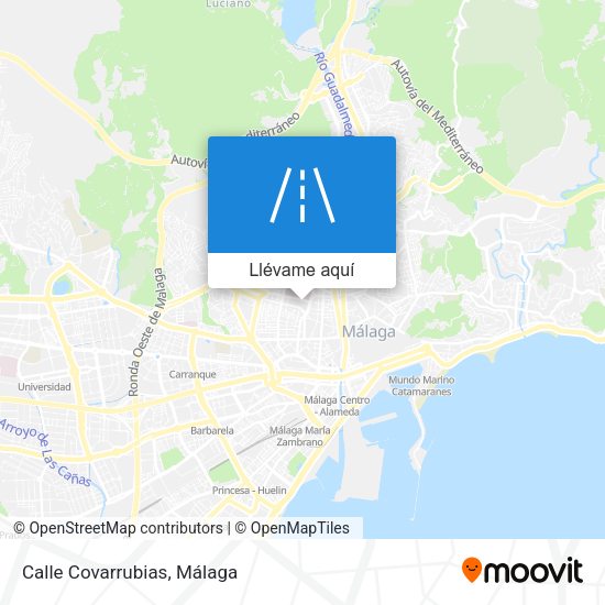 Mapa Calle Covarrubias