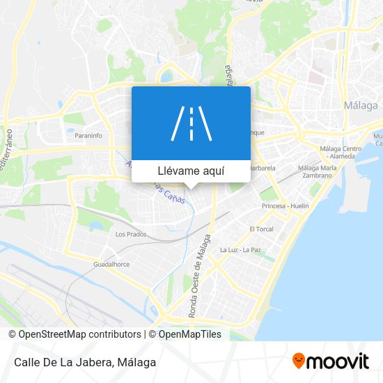Mapa Calle De La Jabera
