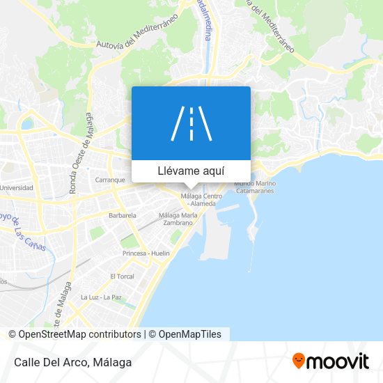 Mapa Calle Del Arco