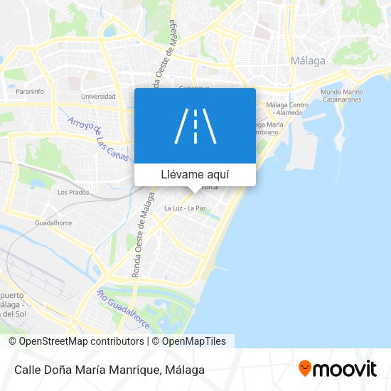 Mapa Calle Doña María Manrique