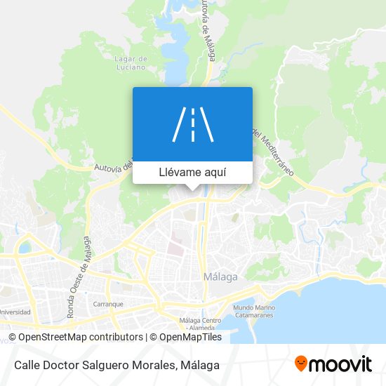 Mapa Calle Doctor Salguero Morales