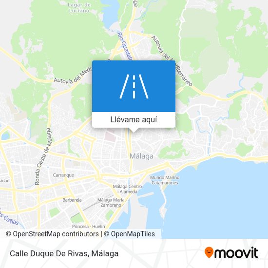 Mapa Calle Duque De Rivas