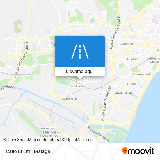 Mapa Calle El Litri