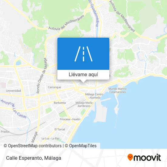 Mapa Calle Esperanto