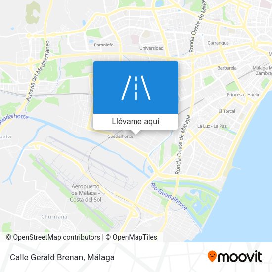 Mapa Calle Gerald Brenan