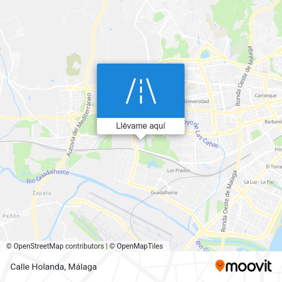 Mapa Calle Holanda