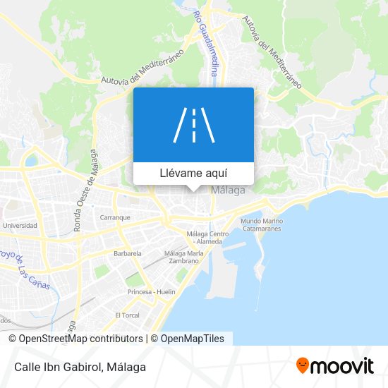 Mapa Calle Ibn Gabirol