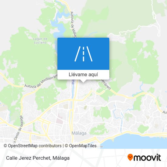 Mapa Calle Jerez Perchet