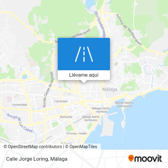 Mapa Calle Jorge Loring