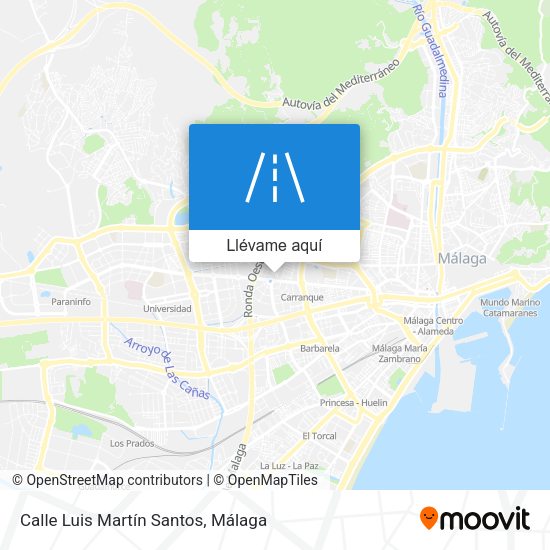 Mapa Calle Luis Martín Santos