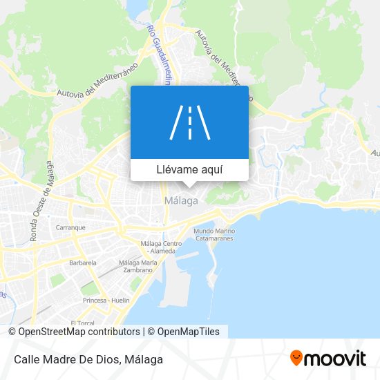 Mapa Calle Madre De Dios