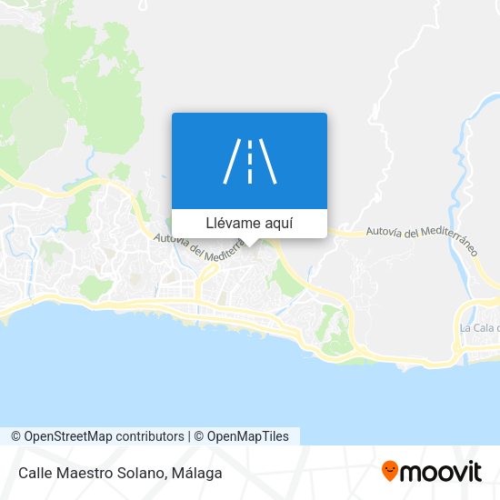 Mapa Calle Maestro Solano