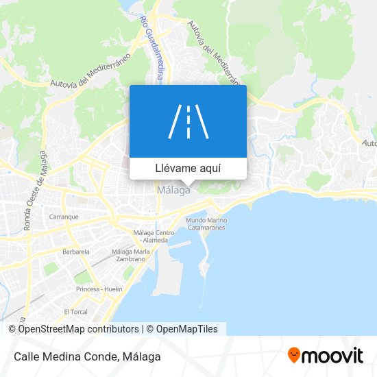 Mapa Calle Medina Conde