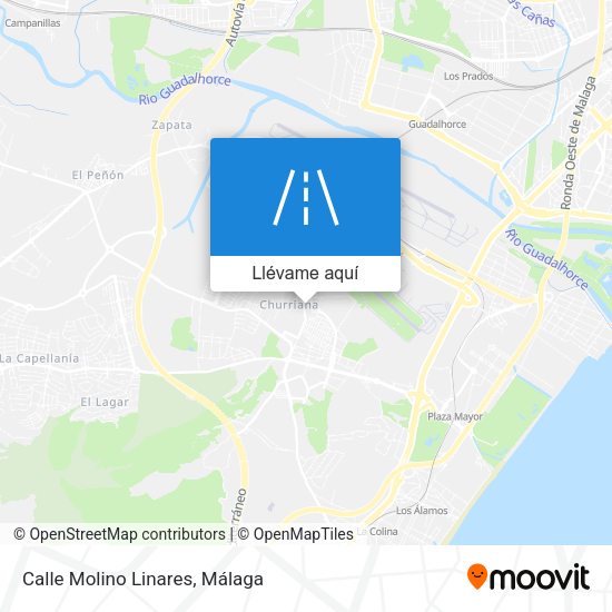 Mapa Calle Molino Linares