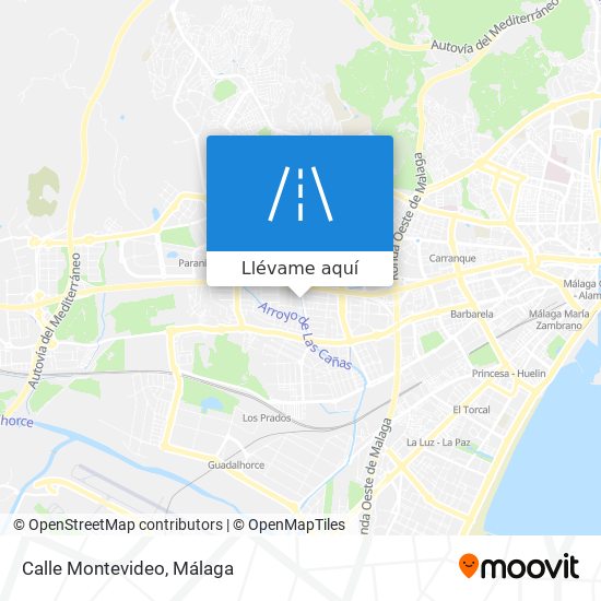 Mapa Calle Montevideo