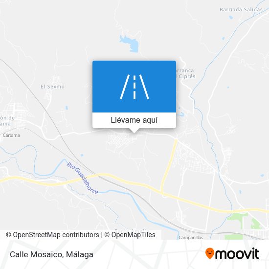 Mapa Calle Mosaico