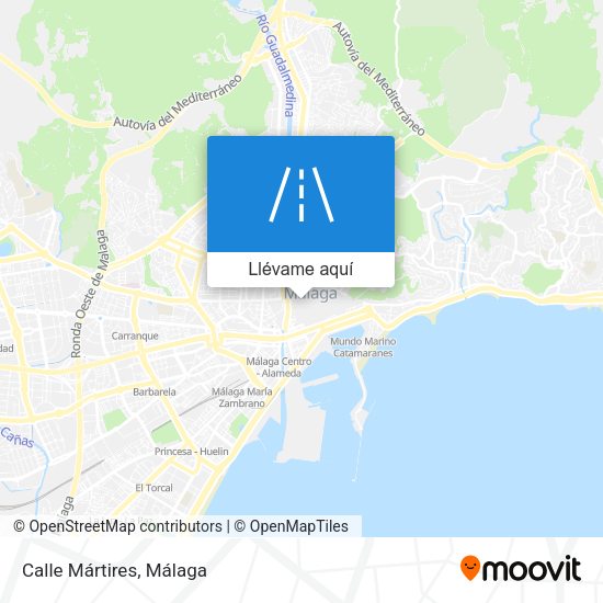 Mapa Calle Mártires