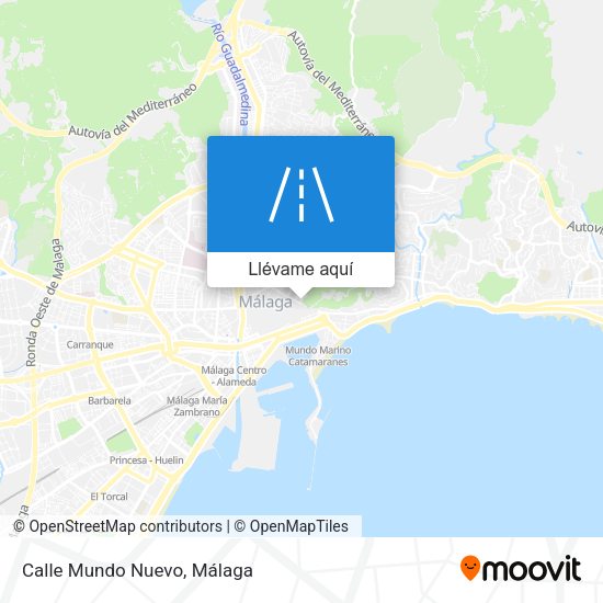 Mapa Calle Mundo Nuevo