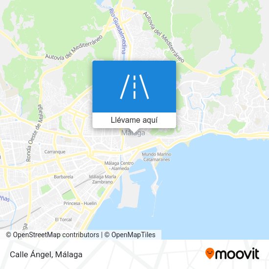 Mapa Calle Ángel