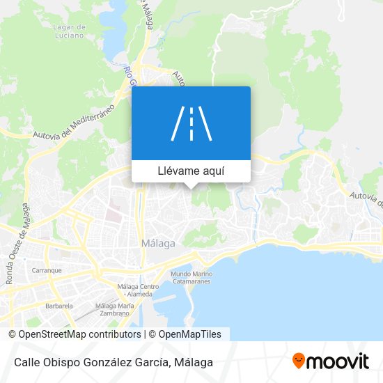 Mapa Calle Obispo González García