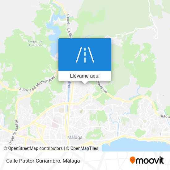 Mapa Calle Pastor Curiambro