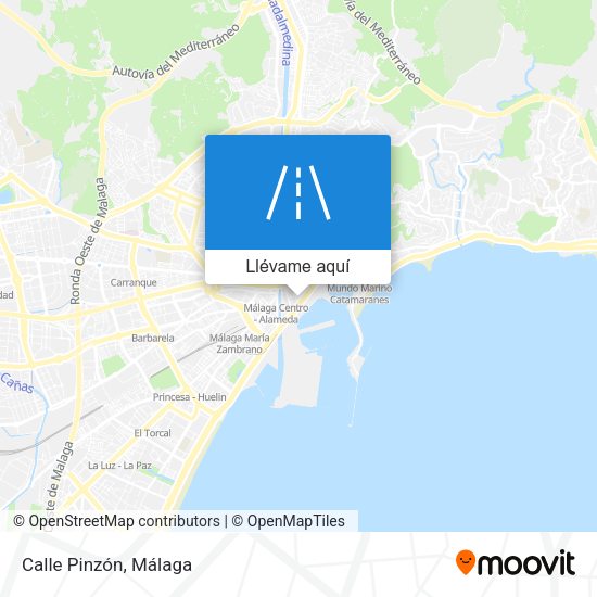 Mapa Calle Pinzón
