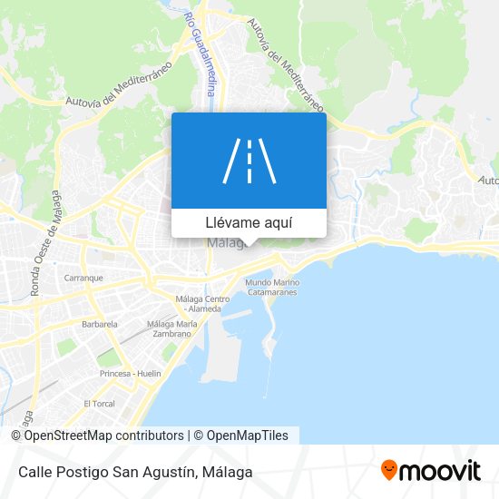 Mapa Calle Postigo San Agustín