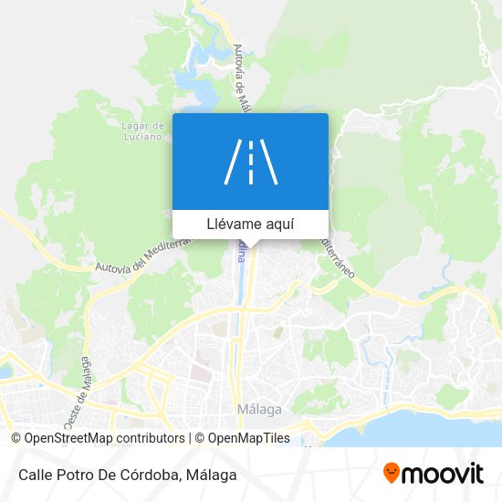 Mapa Calle Potro De Córdoba