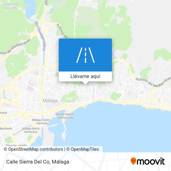 Mapa Calle Sierra Del Co