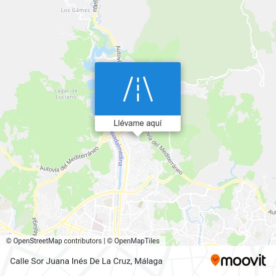 Mapa Calle Sor Juana Inés De La Cruz