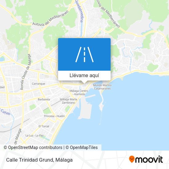 Mapa Calle Trinidad Grund