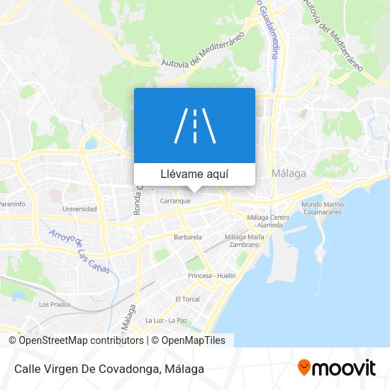 Mapa Calle Virgen De Covadonga