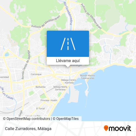 Mapa Calle Zurradores