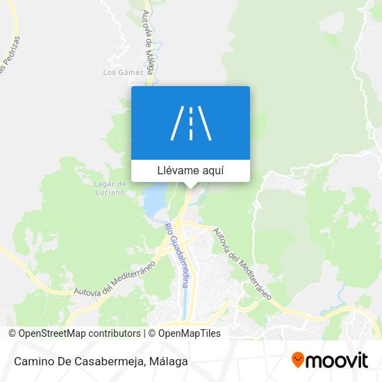 Mapa Camino De Casabermeja