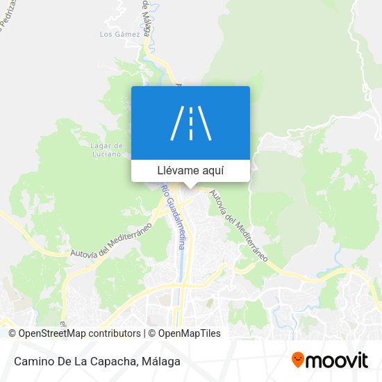 Mapa Camino De La Capacha