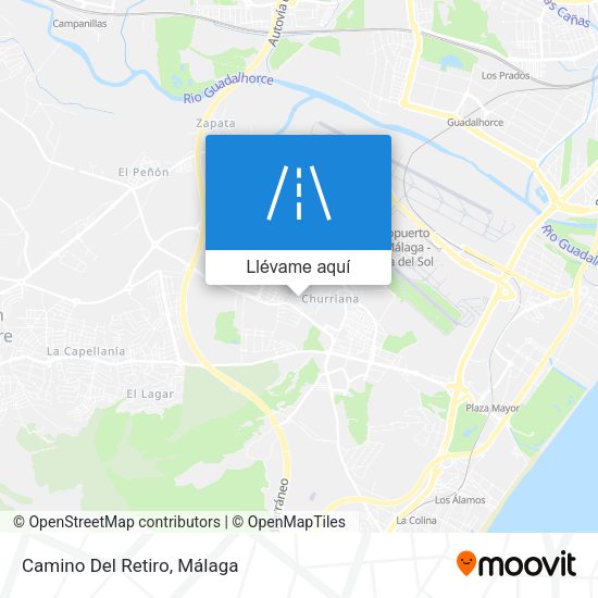 Mapa Camino Del Retiro