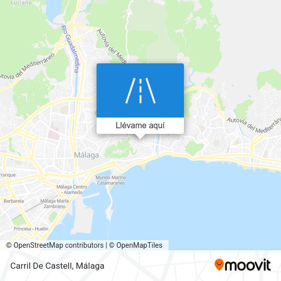 Mapa Carril De Castell