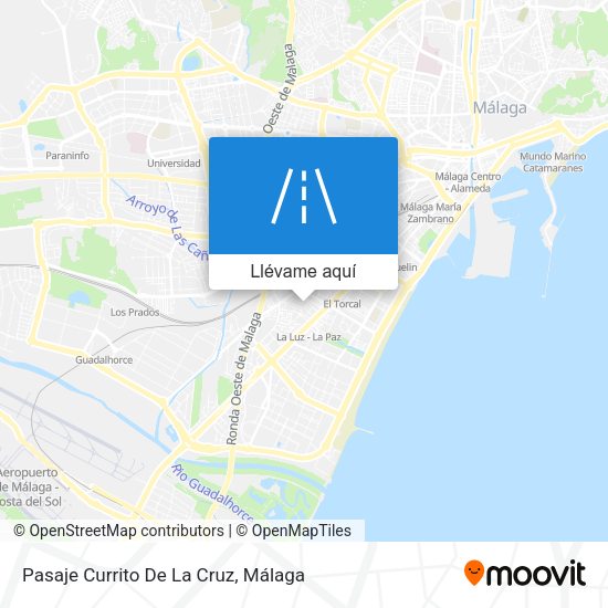Mapa Pasaje Currito De La Cruz