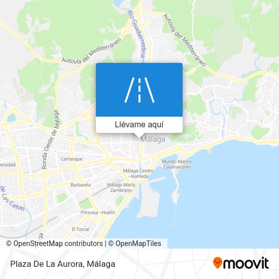 Mapa Plaza De La Aurora