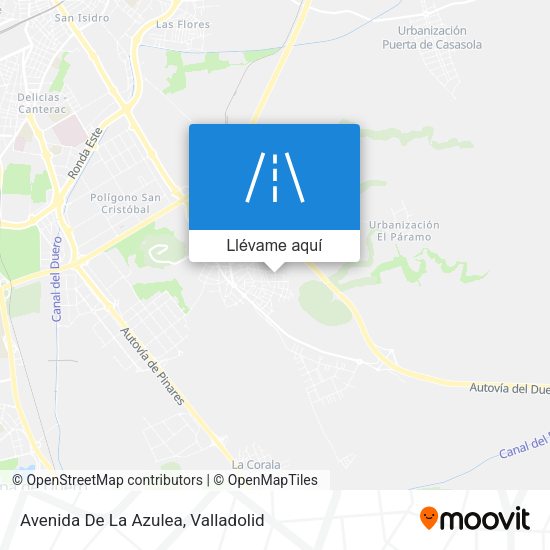 Mapa Avenida De La Azulea
